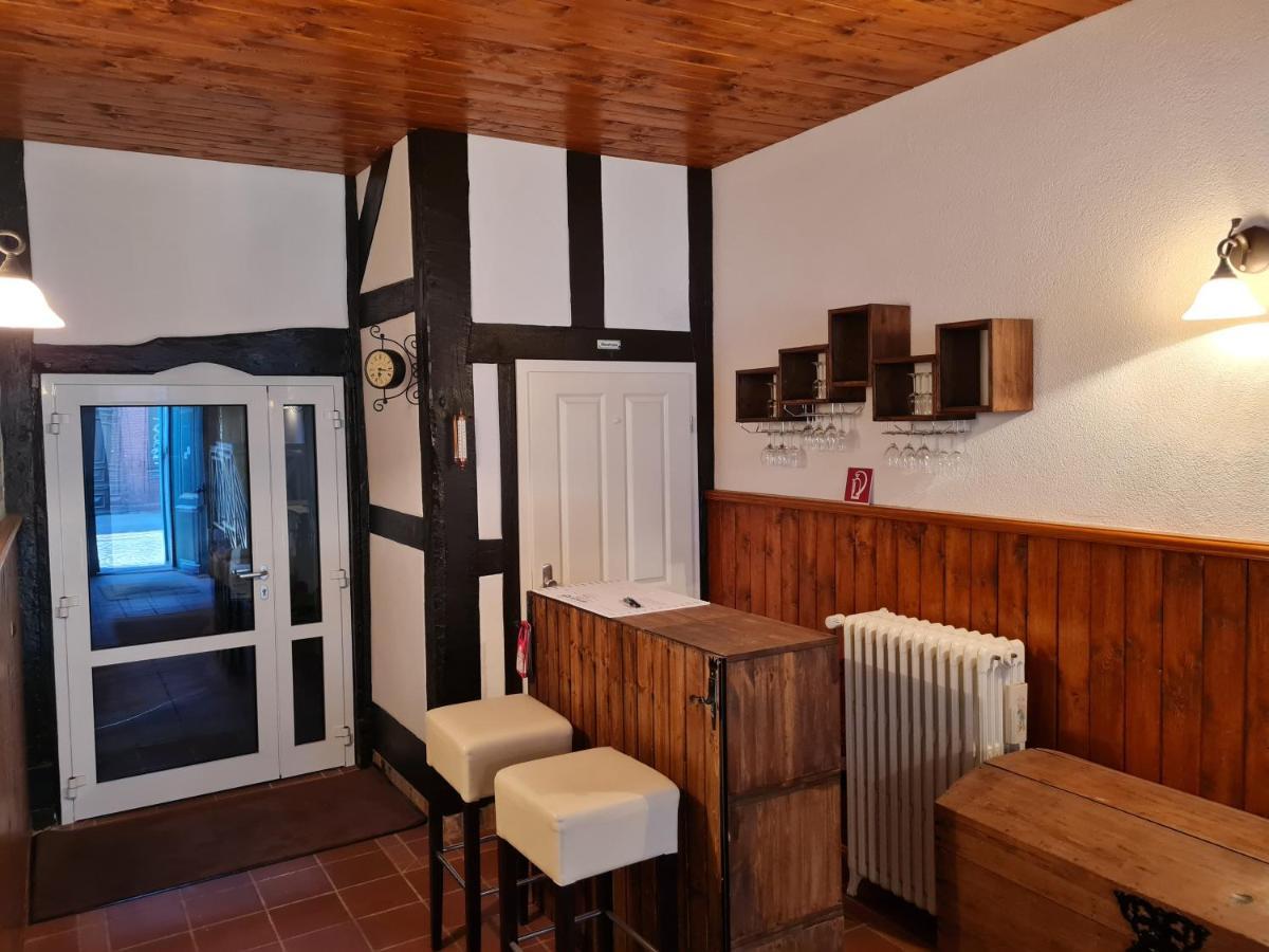 Pension Hansehof Salzwedel Bagian luar foto