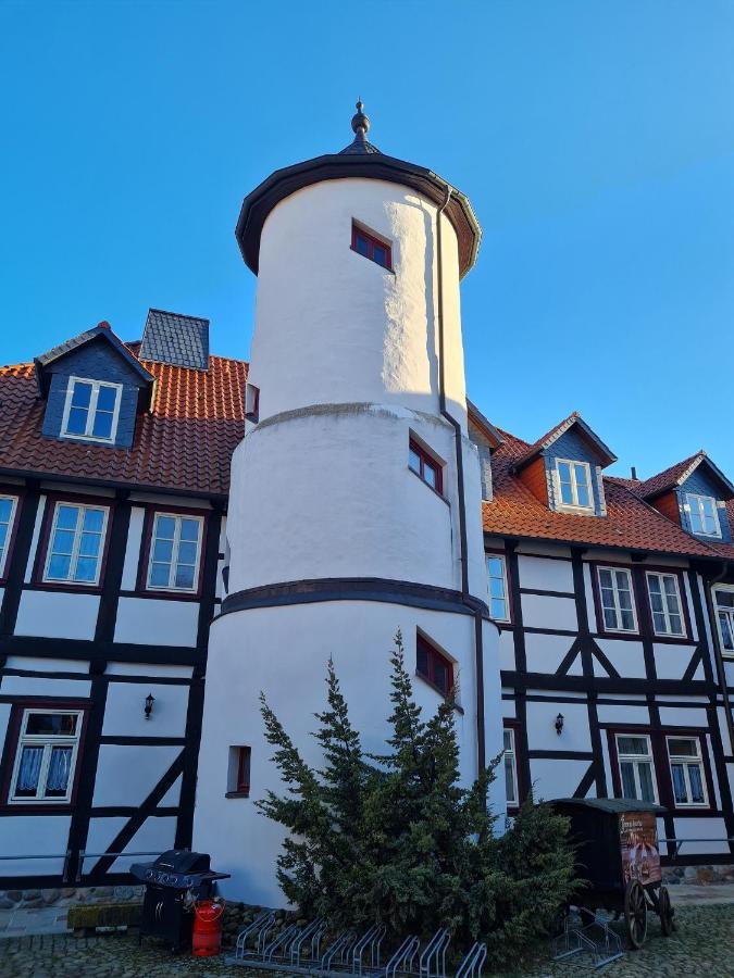 Pension Hansehof Salzwedel Bagian luar foto