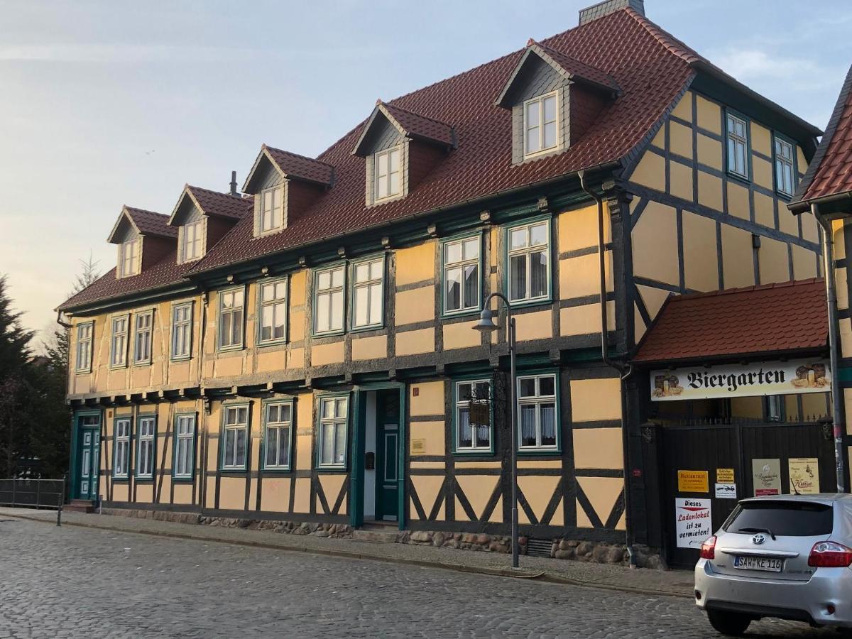 Pension Hansehof Salzwedel Bagian luar foto